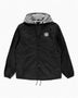 Vans Riley Hooded Coaches Erkek Ceket Black