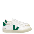 VEJA Campo Chromefree Leather Kadın Sneaker Extra White/Emeraude