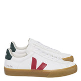 VEJA Campo Chromefree Leather Kadın Sneaker Extra White/Pekin Poker