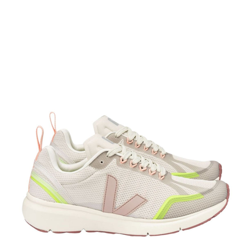 VEJA Condor 2 Alveomesh Kadın Koşu Ayakkabısı Natural/Babe/Jaune Fluo