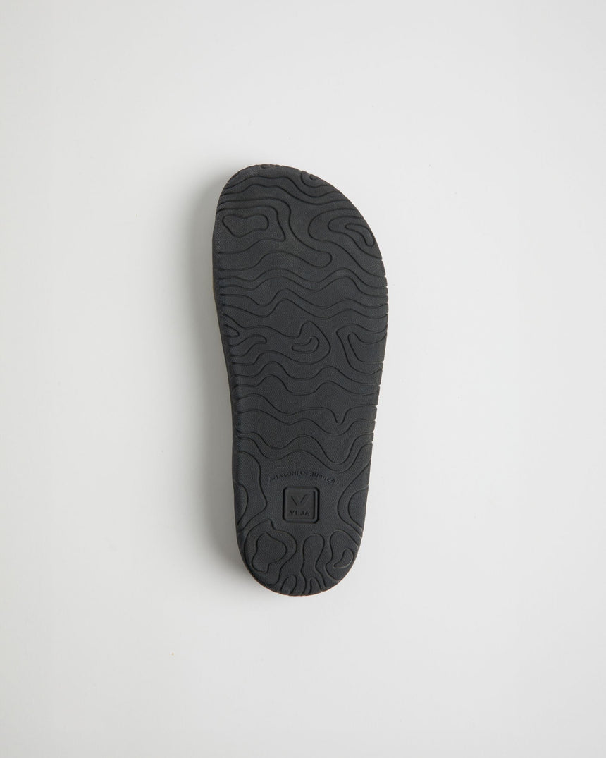 Etna Organic Traced Leather Men's Slides