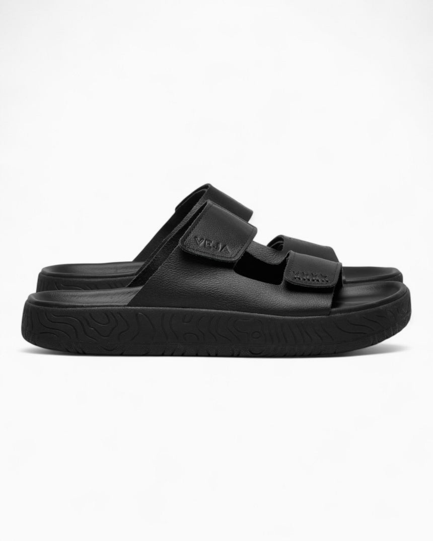 Etna Organic Traced Leather Women's Slides