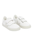 VEJA Small Esplar Chromefree Leather Çocuk Sneaker Extra White/Natural