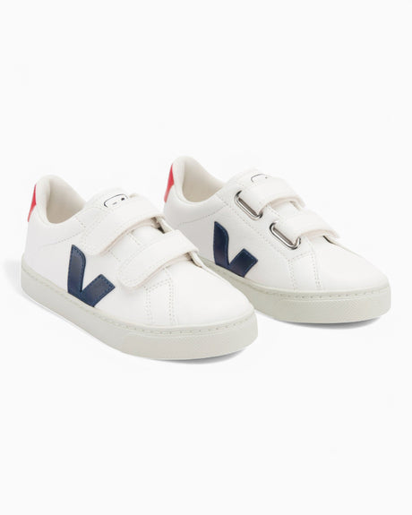 Small Esplar Chromefree Leather Kids Sneakers