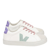 VEJA Small Esplar Laces Chromefree Leather Çocuk Sneaker 