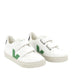 VEJA Small Esplar Winter Fured Chromefree Leather Çocuk Sneaker Extra White/Emeraude