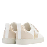 VEJA Small V-10 ChromeFree Leather Çocuk Sneaker 