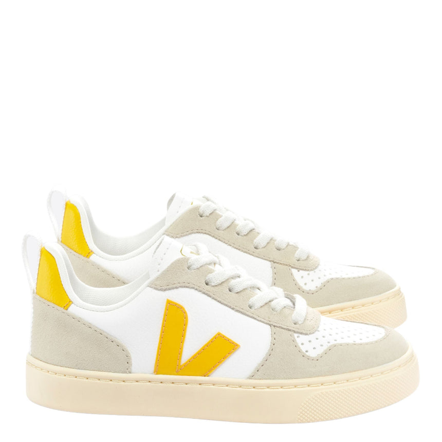 VEJA Small V-10 Laces Chromefree Leather Çocuk Sneaker 