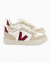 Small V-10 Laces Chromefree Leather Kids Sneakers