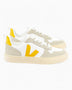 Small V-10 Laces Chromefree Leather Kids Sneakers