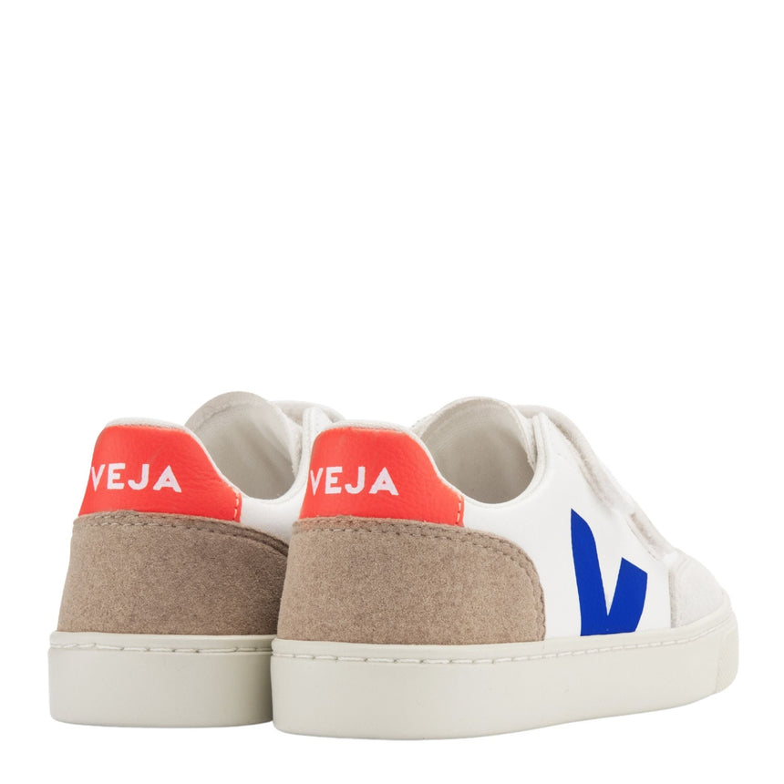 VEJA Small V-12 Chromefree Leather Çocuk Sneaker 