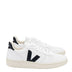 VEJA V-10 Leather Erkek Sneaker Extra White/Black