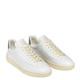 V-12 Stitch Organic Traced Leather Sneakers