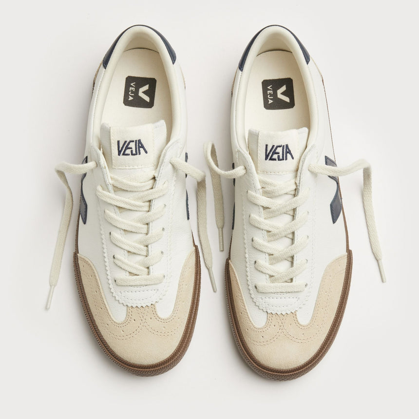 VEJA Volley Organic Traced Leather Erkek Sneaker 