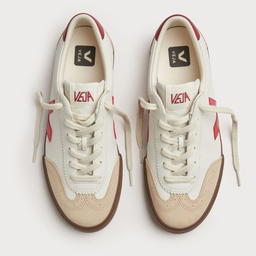 VEJA Volley Organic Traced Leather Kadın Sneaker 