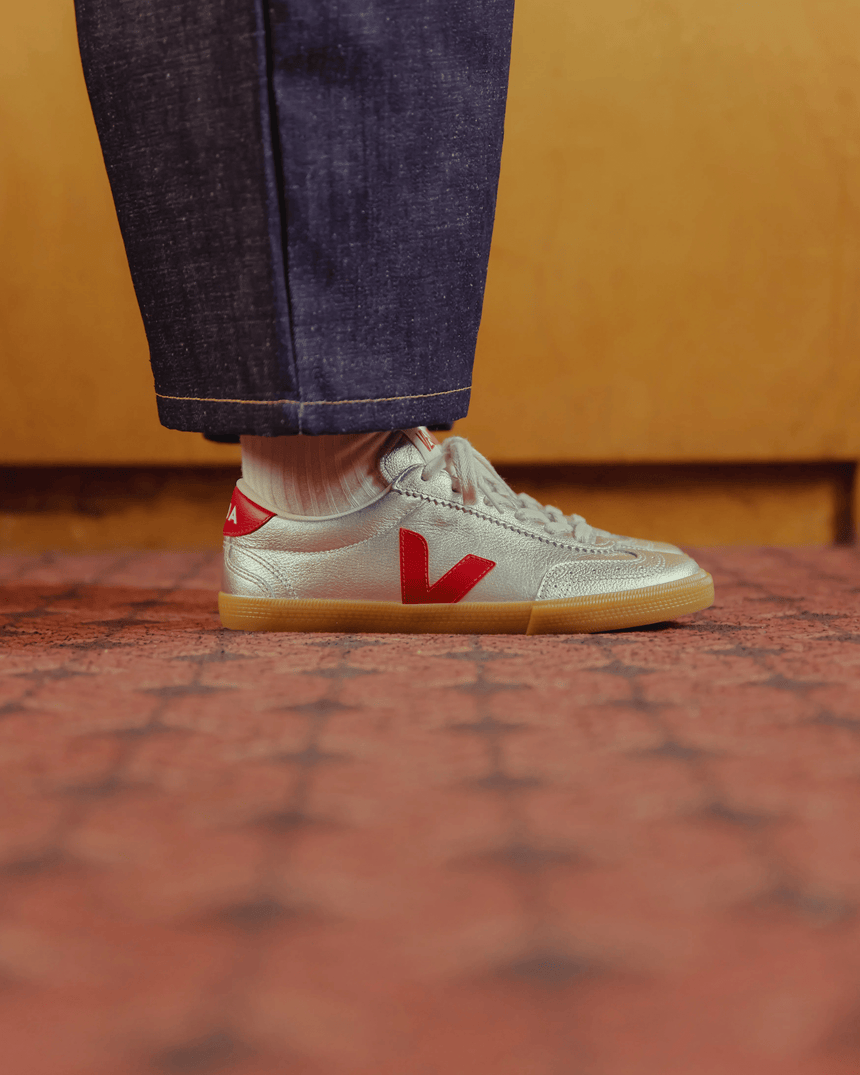 Volley Organic Traced Leather Women's Sneaker