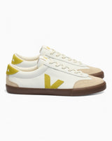 VEJA Volley Organic Traced Leather Kadın Sneaker White/Liquor Bark