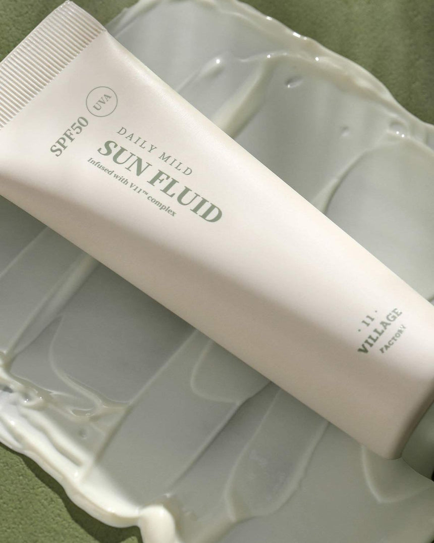 Village 11 Factory Daily Mild Sun Fluid SPF50+ PA++++ 50ml