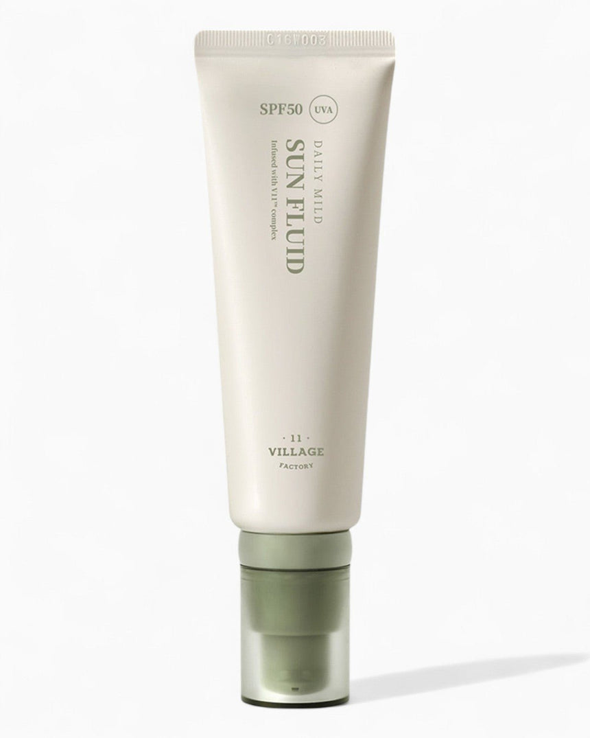 Village 11 Factory Daily Mild Sun Fluid SPF50+ PA++++ 50ml