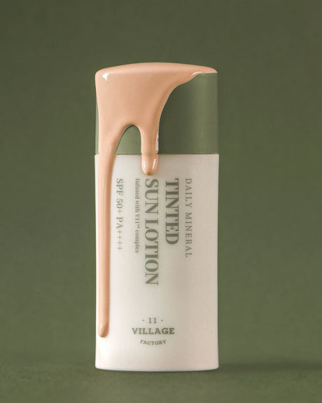 Village 11 Factory Daily Mineral Tinted Sun Lotion SPF50+ PA++++ 30ml - Güneş Losyonu