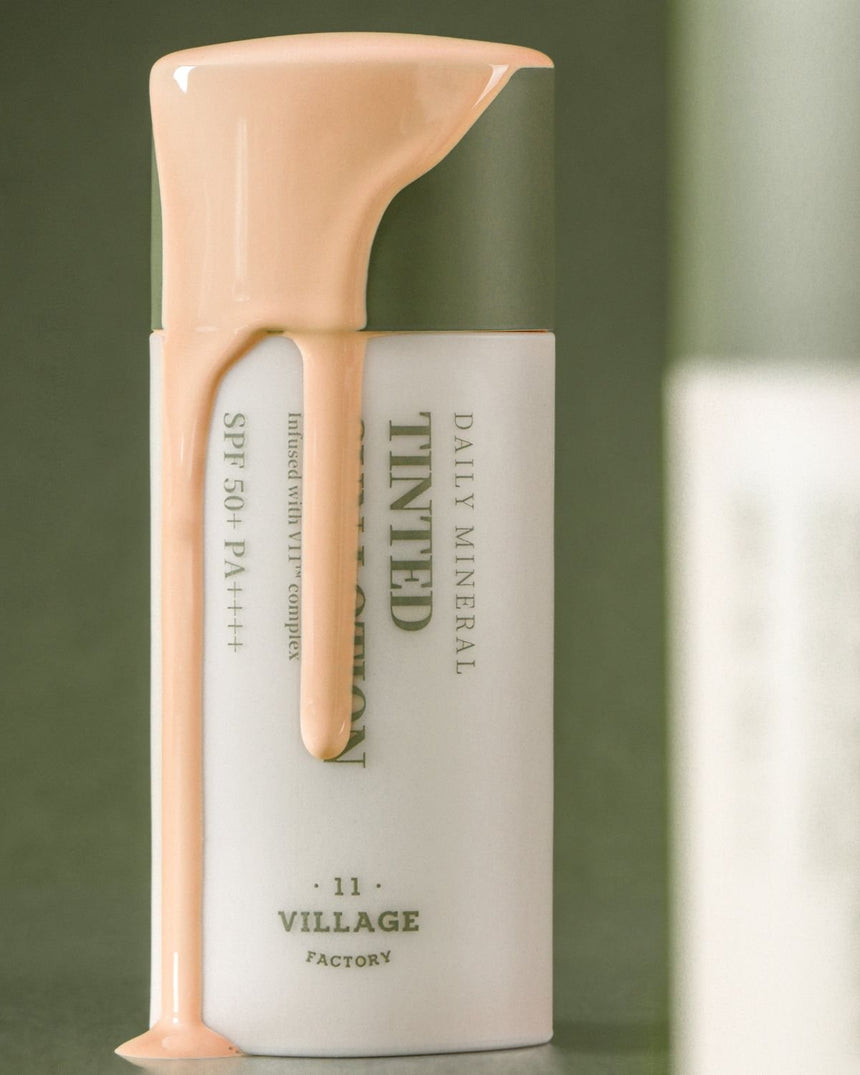 Village 11 Factory Daily Mineral Tinted Sun Lotion SPF50+ PA++++ 30ml - Güneş Losyonu