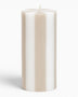 Stripe Pillar Candle M