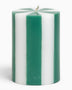 Stripe Pillar Candle S