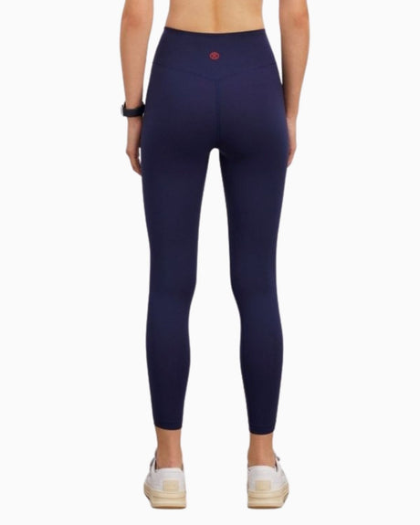 Zipper Waist Shaper Leggings Navy